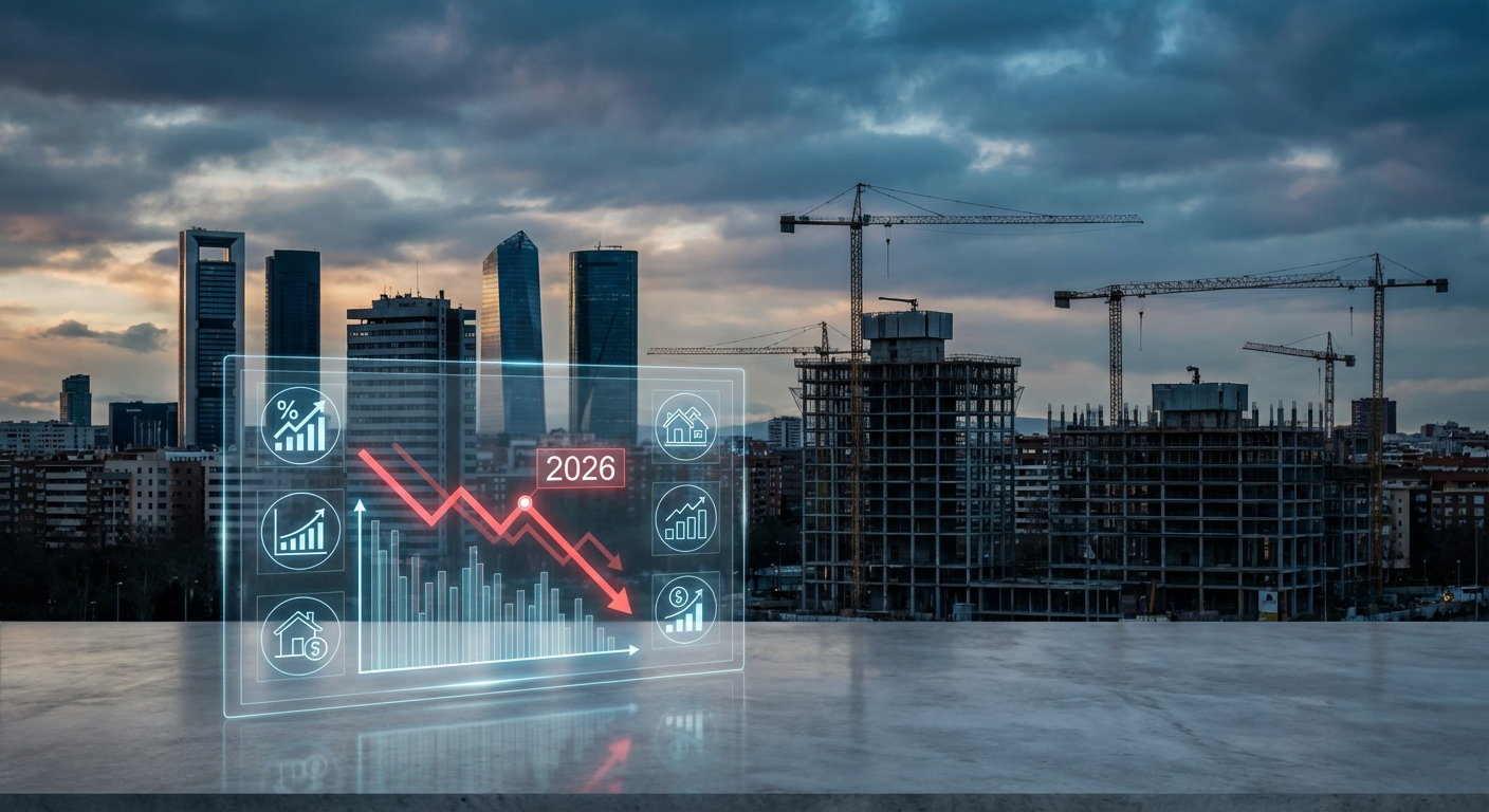 Cuándo empieza la crisis inmobiliaria en España