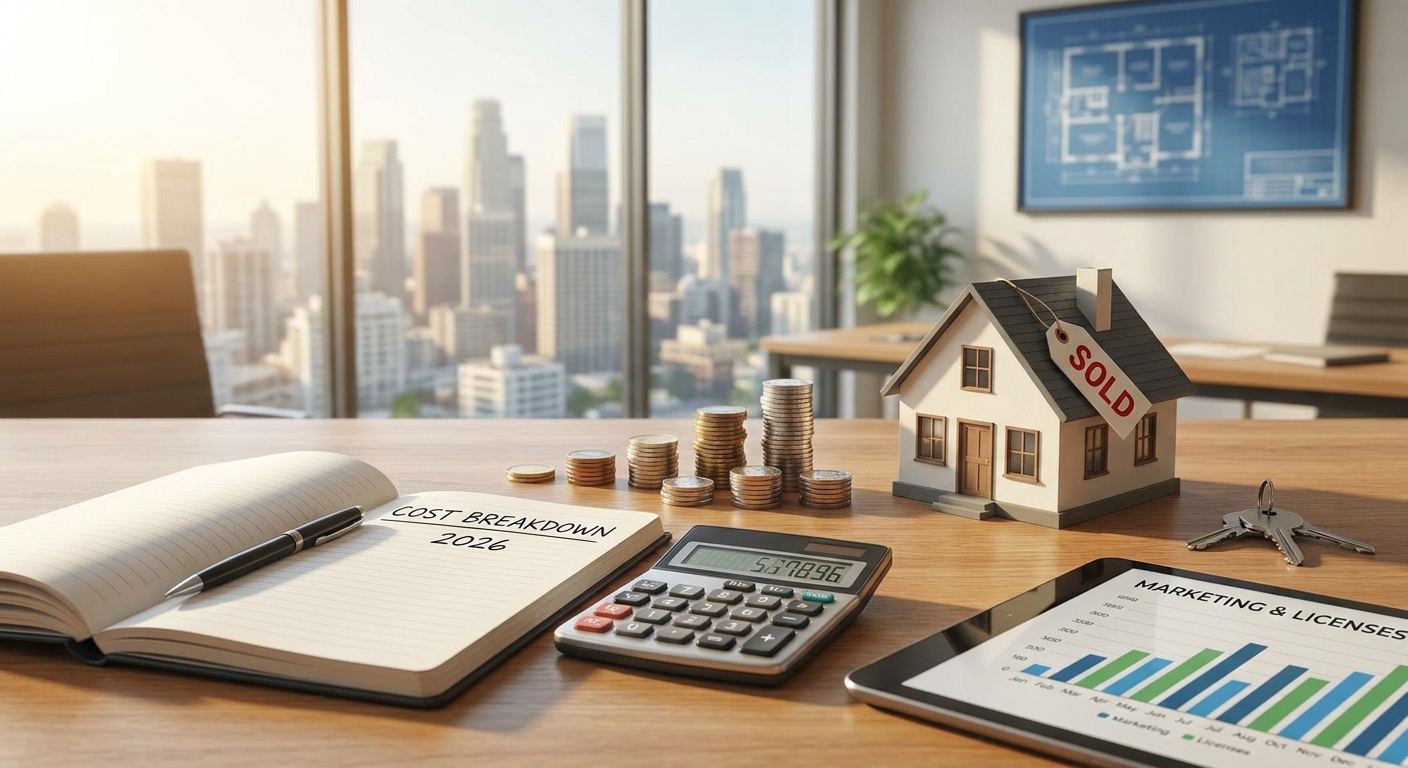 cuánto cuesta tener una inmobiliaria