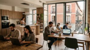 Alquiler por habitaciones en Madrid